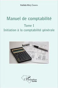 Manuel de comptabilité Tome I_cover