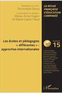 Les écoles et pédagogies "différentes" : approches internationales_cover