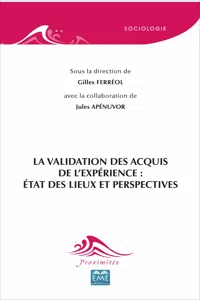 La validation des acquis de l'expérience: état des lieux et perspectives_cover