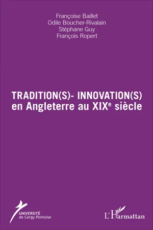 Tradition(s) - Innovation(s)