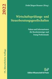 Wirtschaftsprüfungs- und Steuerberatungsgesellschaften 2022._cover