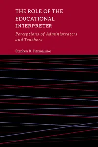 The Role of the Educational Interpreter_cover