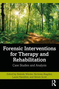 Forensic Interventions for Therapy and Rehabilitation_cover