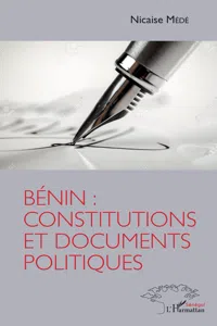 Bénin : constitutions et documents politiques_cover