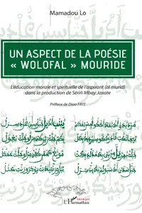 Un aspect de la poésie "wolofal" mouride_cover