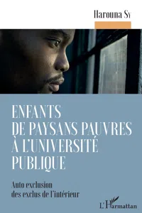 Enfants de paysans pauvres à l'université publique_cover