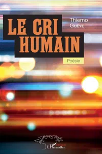 Le cri humain. Poésie_cover