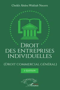 Droit des entreprises individuelles 2ème édition_cover