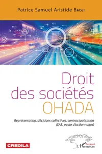 Droit des sociétés OHADA_cover