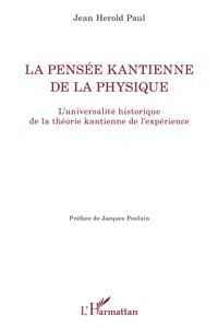 La pensée kantienne de la physique_cover