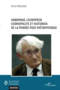 Habermas, l'européen cosmopolite et historien de la pensée post-métaphysique_cover