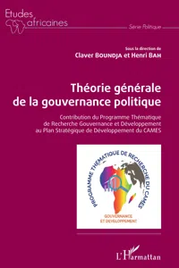 Théorie générale de la gouvernance politique_cover