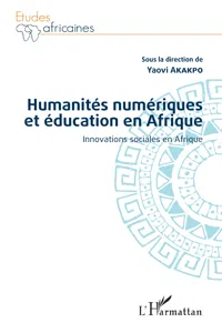 Humanités numériques et éducation en Afrique_cover