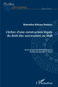 L'échec d'une construction légale du droit des successions au Mali_cover