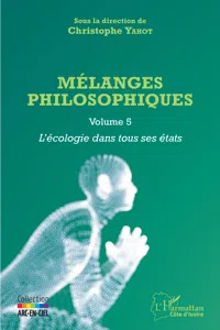 Mélanges philosophiques Volume 5_cover