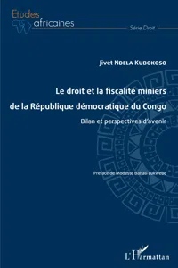 Le droit et la fiscalité miniers de la République démocratique du Congo_cover