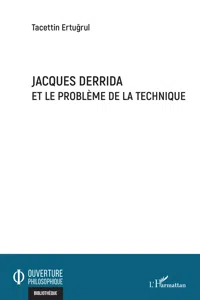 Jacques Derrida et le problème de la technique_cover