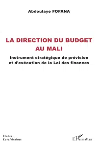 La direction du budget au Mali_cover