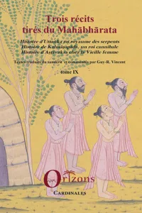 Trois récits tirés du Mahabharata_cover