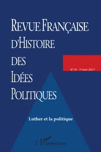 REVUE FRANCAIS D'HISTOIRE DES IDEES POLITIQUES_cover