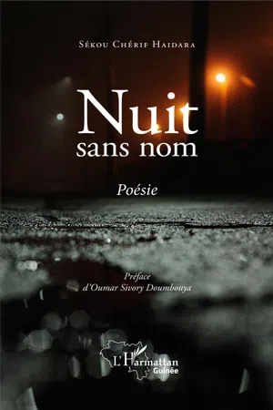 Nuit sans nom. Poésie