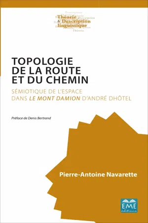 TOPOLOGIE DE LA ROUTE ET DU CHEMIN