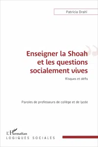 Enseigner la Shoah et les questions socialement vives_cover