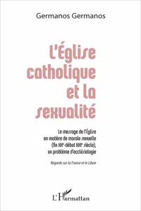 L'Église catholique et la sexualité_cover