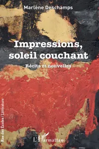 Impressions, soleil couchant_cover