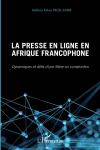 Presse en ligne en Afrique francophone_cover