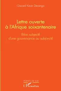 Lettre ouverte à l'Afrique soixantenaire_cover