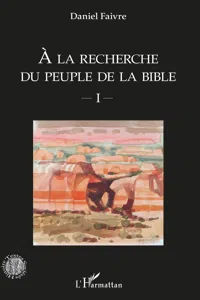 A la recherche du peuple de la Bible_cover