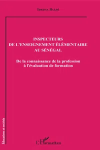 Inspecteurs de l'enseignement élémentaire au Sénégal_cover