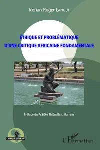 Ethique et problématique d'une critique africaine fondamentale_cover