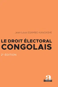 Le droit électoral congolais_cover