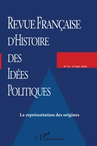 La représentation des origines_cover