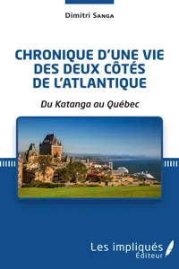 Chronique d'une vie des deux côtés de l'Atlantique_cover