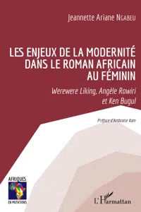 Les enjeux de la modernité dans le roman africain au féminin_cover