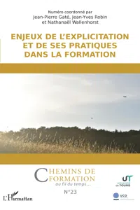 Enjeux de l'explicitation et de ses pratiques dans la formation_cover