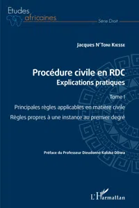 Procédure civile en RDC. Explications pratiques_cover