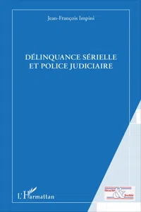 Délinquance sérielle et police judiciaire_cover