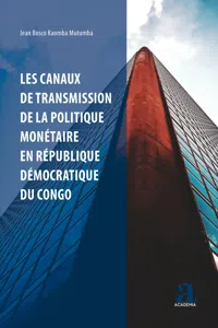 Les canaux de transmission de la politique monétaire en République démocratique du Congo_cover