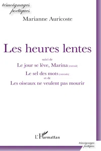 Les heures lentes_cover