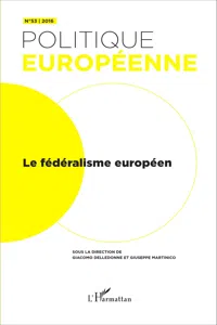 Le fédéralisme européen_cover