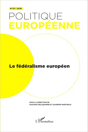 Le fédéralisme européen