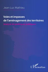 Voies et impasses de l'aménagement des territoires_cover