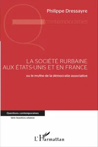 La société rurbaine aux Etats-Unis et en France_cover