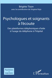 Psychologues et soignants à l'écoute_cover