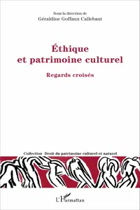 Ethique et patrimoine culturel_cover