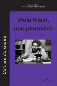 Viola Klein, une pionnière_cover